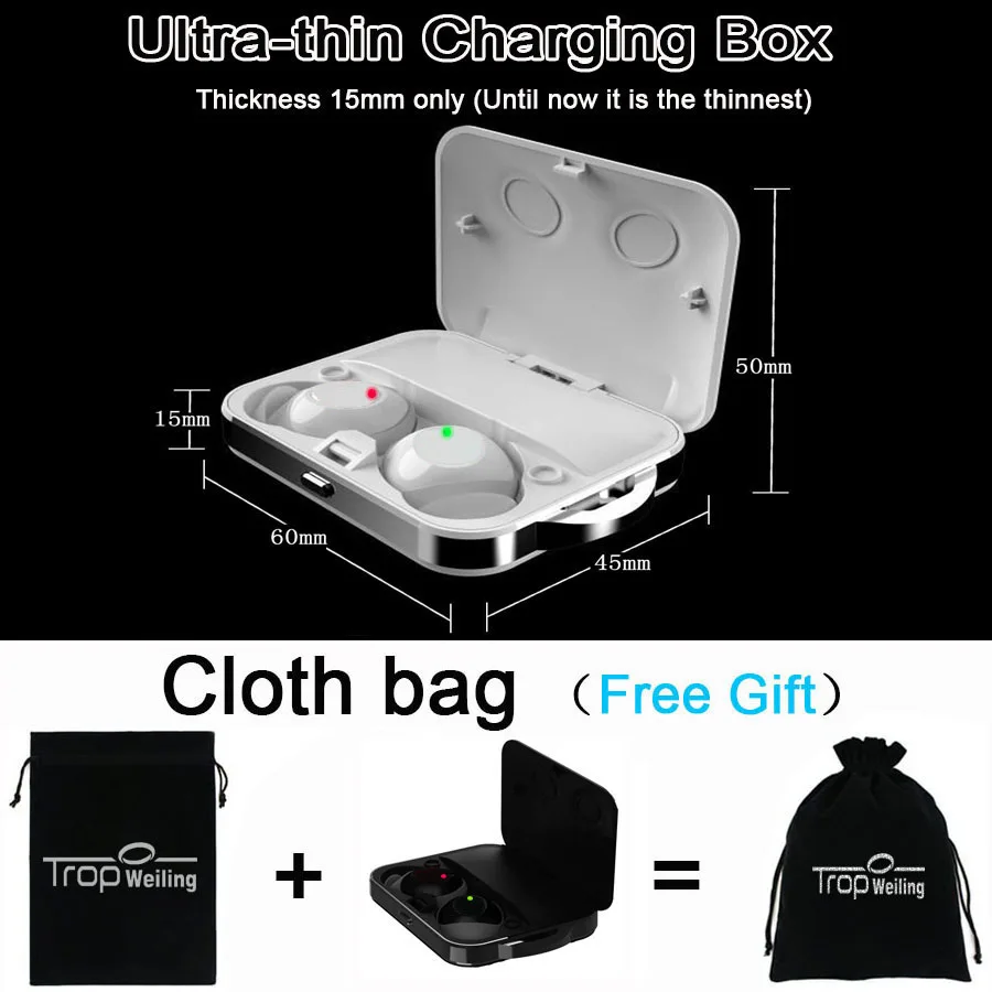 Мини бокс Bluetooth наушники стерео гарнитура беспроводная 5 0 для игр