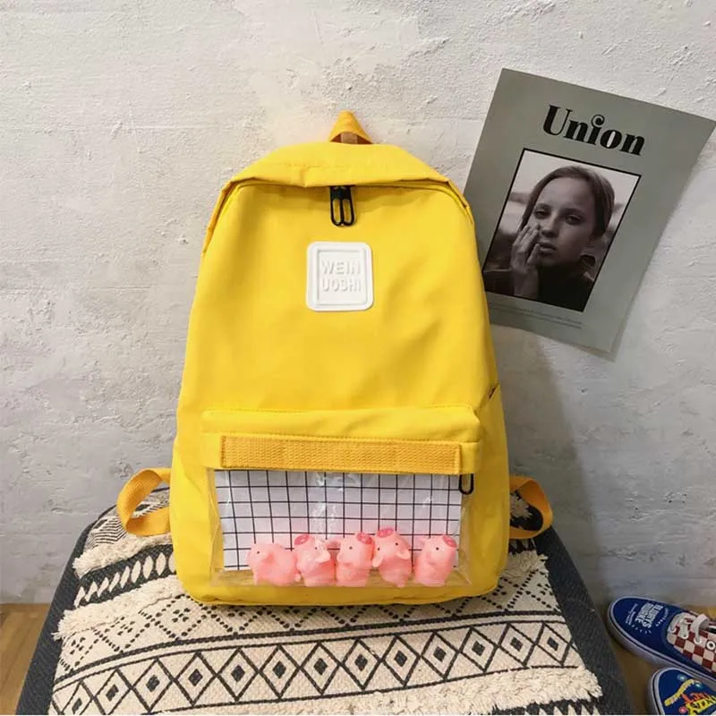 Новинка 2022 женские холщовые школьные ранцы в стиле преппи брендовый дорожный