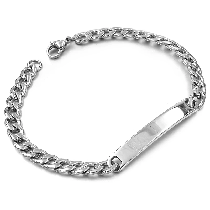 GOKADIMA женские ювелирные изделия figaro цепи из нержавеющей стали ID мужские браслеты