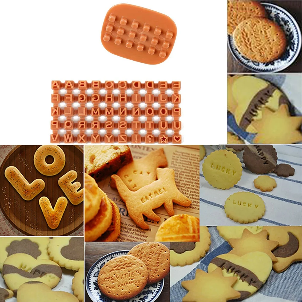DIY Алфавит символ цифры пластиковая лепешка письмо Im пресс форма для бисквитов