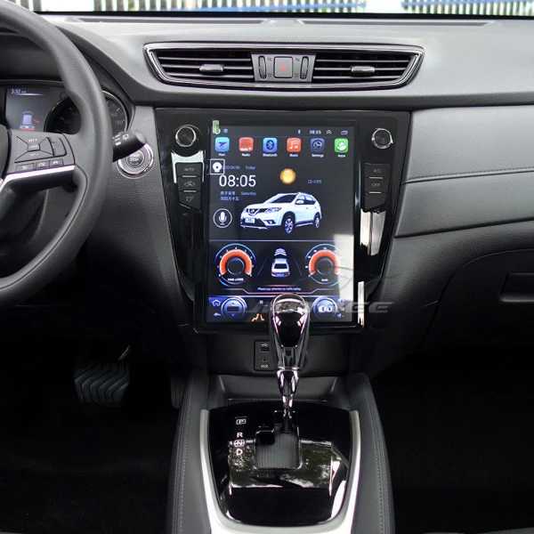 

Android Car Multimedia Radio Player For Nissan X-TRAIL 2013-2017 Tesla Style Vertical Screen Navigation head unit no dvd 2 din