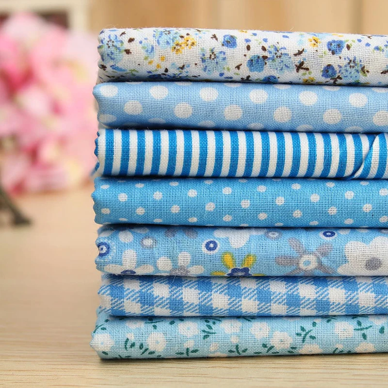 7 шт . постельные принадлежности занавески тканевая машина швейная ткань принт