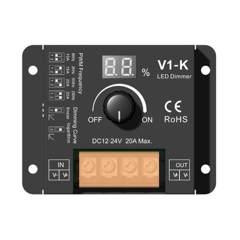 8A/30A светодиодный диммер 3key 11key пульта дистанционного управления DC12V 24V