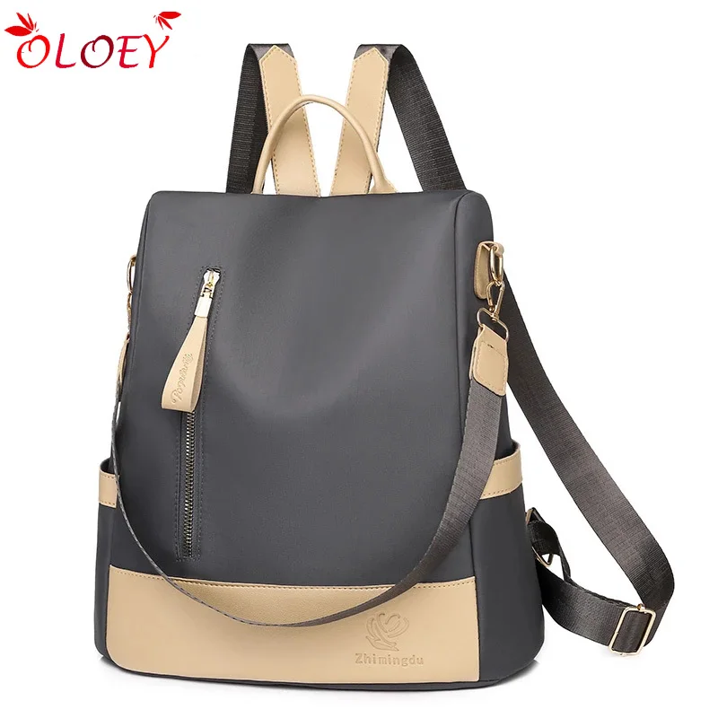 

2021 luxury fashion backpack ladies Oxford cloth shoulder bag school bag girl lightweight ladies large capacity travel backpack