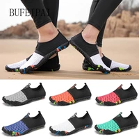 2020 men women aqua shoes summer beach wading shoes swimming quick drying breath rubber reef non slip on surf unisex water shoes