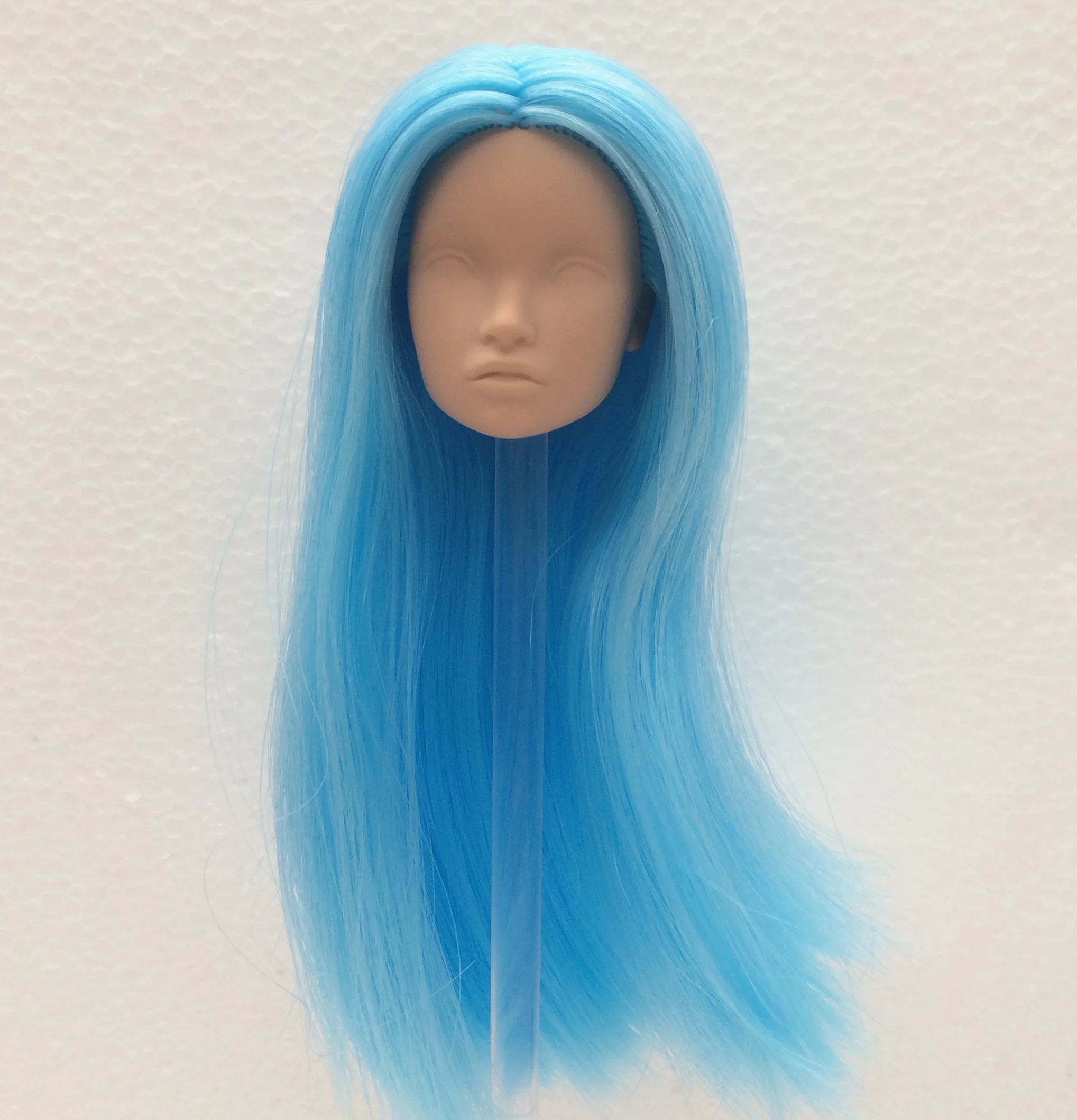 Модная цветная инфузионная черная кукла с черными волосами в масштабе 1/6 для