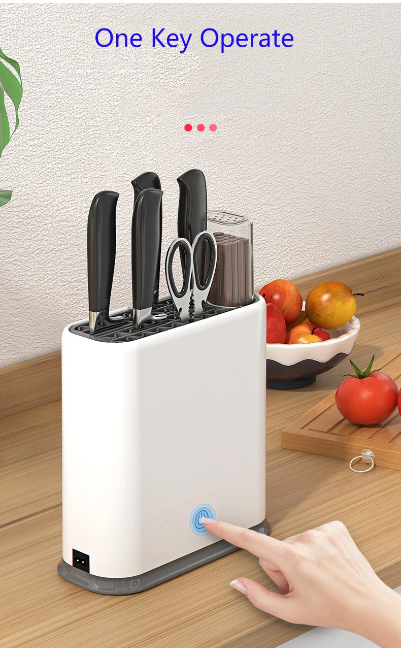 

Automatic Chopsticks Knife UV Disinfection Machine 70D Dry Electrical Ozone Disinfector