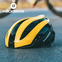 rockbros bicycle helmet ultralight mtb road bike breathable one piece adjustable comfortable protection helmet cycling equipment