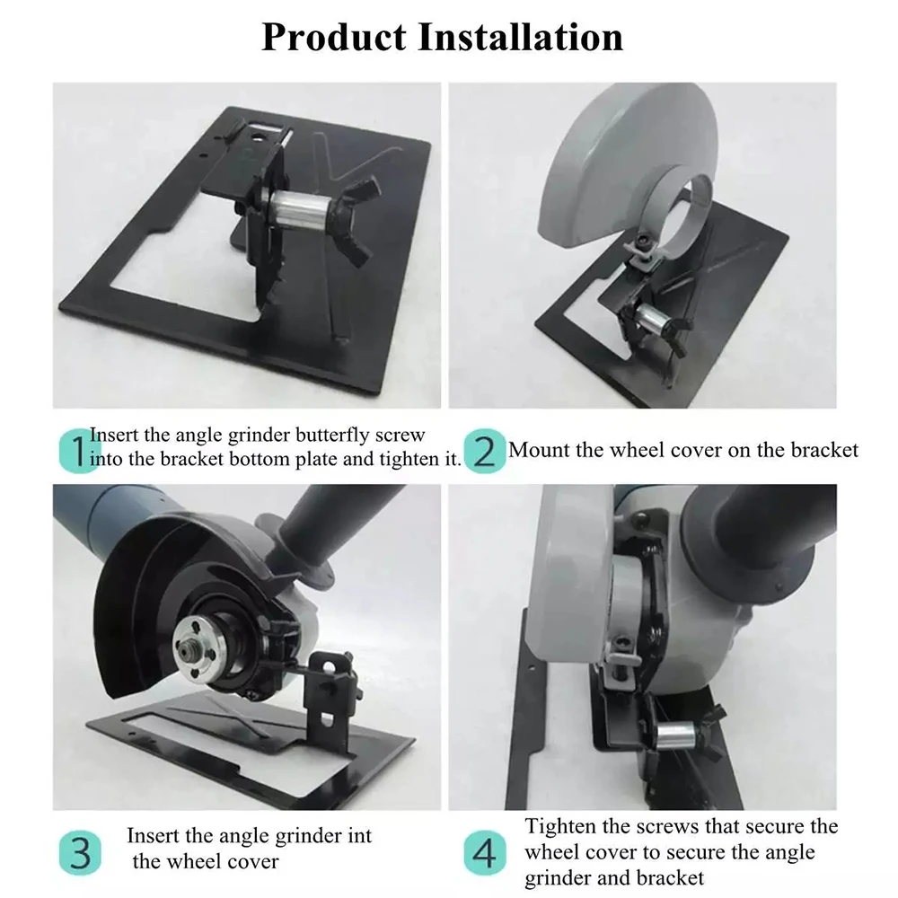 

Cutting Machine Angle Grinder Lengthened Cutting Support Sand Grinding Wheel Holder with Shield Guard GHS99