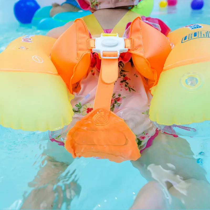 Надувное детское кольцо для плавания с защитным покрытием плавающее бассейна