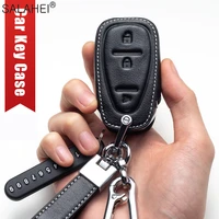 leather car key remote cover full case for chevrolet cruze spark camaro volt bolt trax malibu keychain protection accessories