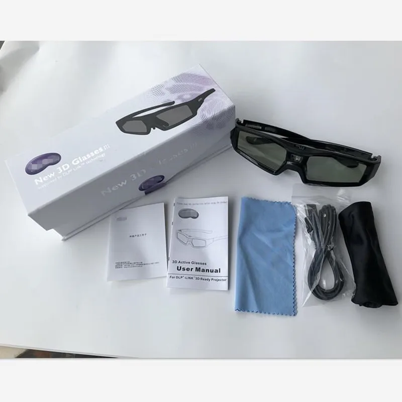 Оригинальные оригинальные 3d-очки DLP для BenQ W1070/W750/W1080ST/W1075/w1500совместимость с