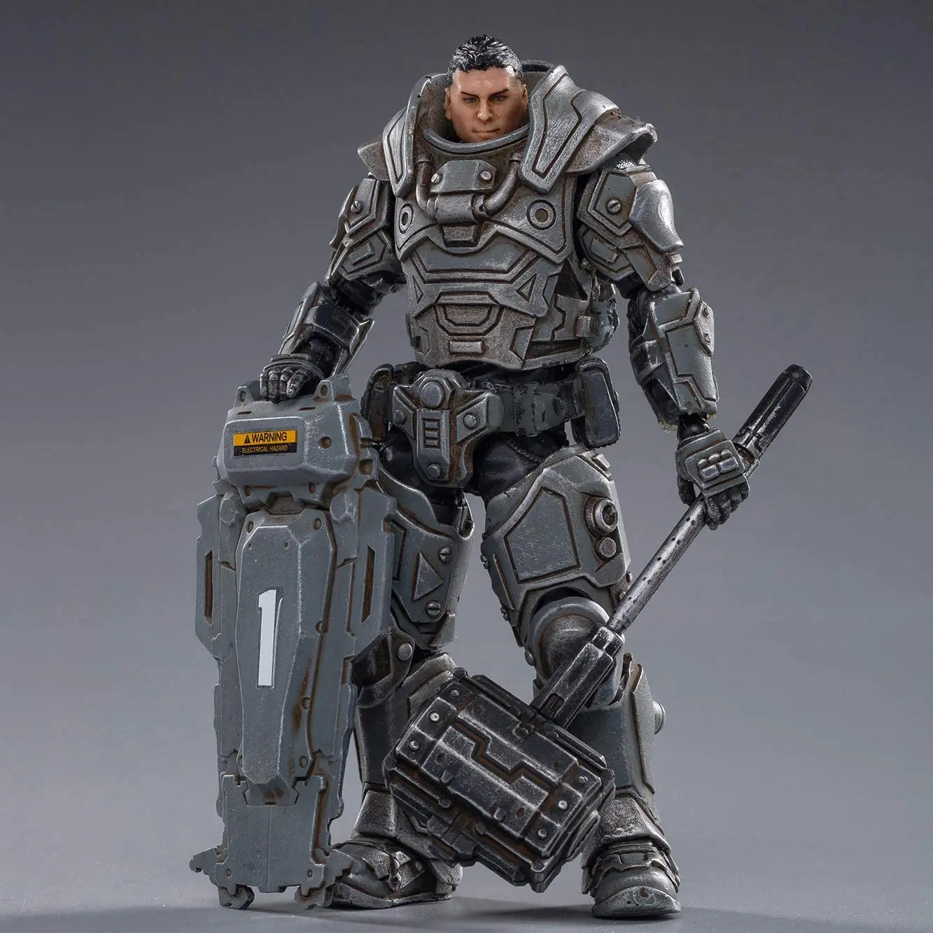 

JoyToy 1/18 Action Figures 4-Inch Interstellar Trooper Hammer of Steel Soldier Figure PVC Military Model Collection Toys gift