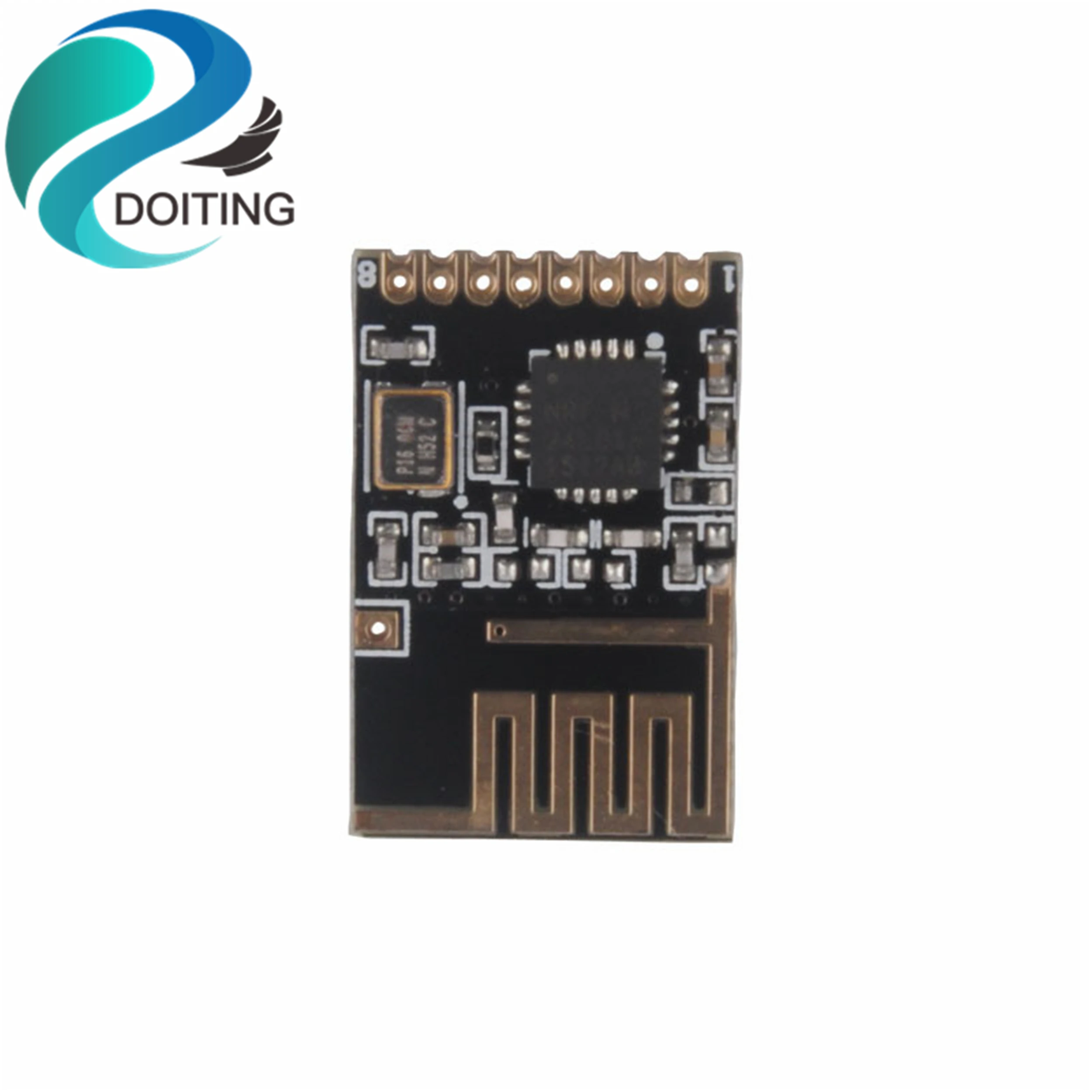 

DOITING 2.4G Patch Wireless Wifi Module XH-NF-03 Onboard Antenna SPI Interface IoT Module 100mW Power Remote Control