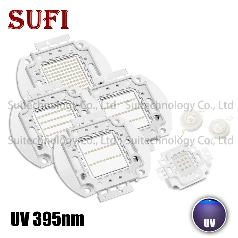 Ультрафиолетовый светодиодный чип высокой мощности 3 Вт 5 10 20 30 50 100 нм с медным