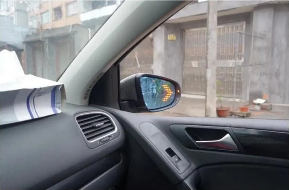 Нагревательная синяя широкоугольная Светодиодная лампа для поворотного сигнала