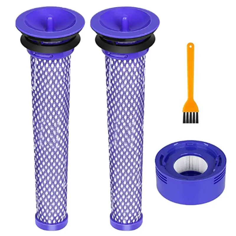

Post Motor Filter + 2pcs Pre Filters + Cleaning Brush for V7 V8 Cordless Vacuum Cleaner X37C