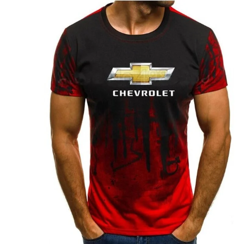

2021 NEW High Quality M-5XL for Chevrolet T-shirt MEN T-SHIRT Print T Shirt short Sleeve Casual Tops for summer T shirts