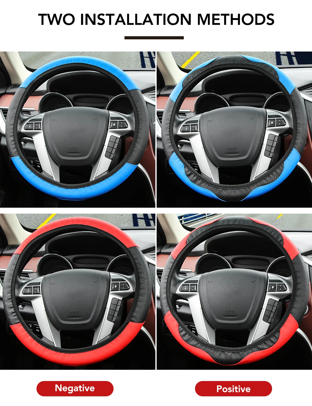 Чехол рулевого колеса автомобиля PU углеродное волокно стиль для Ford focus 2 mk2 fiesta 3 mk3