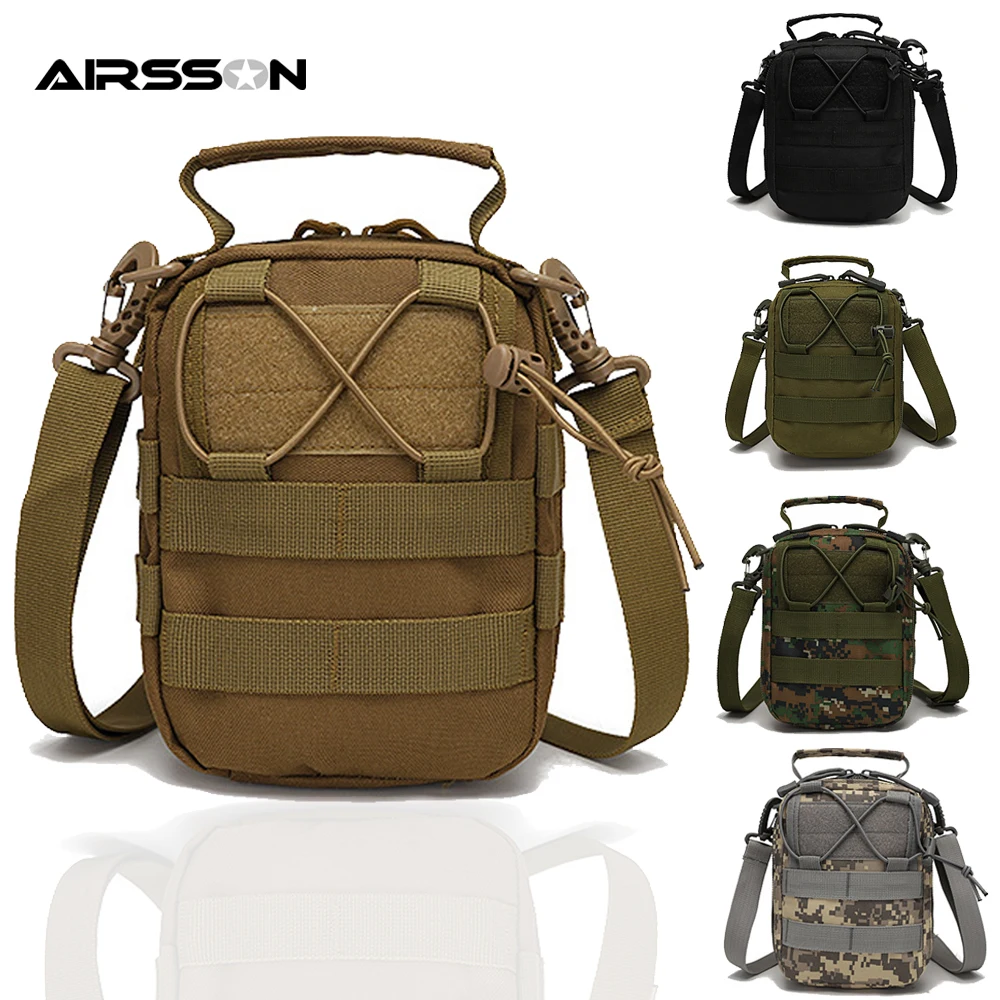 

Тактическая Сумка Molle, военные наборы первой помощи, медицинская сумка, спортивная сумка через плечо для активного отдыха, сумка для повседн...