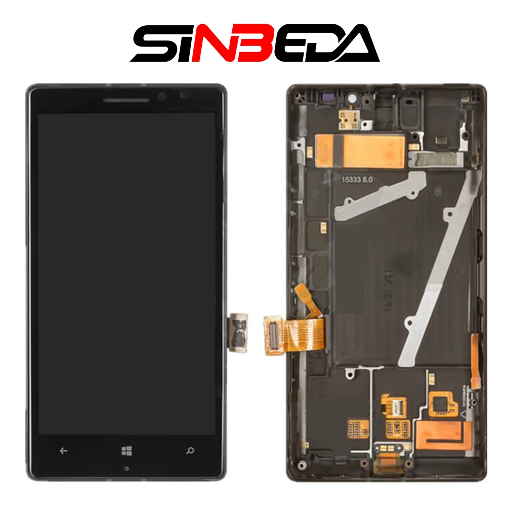 Оригинальный AMOLED 5 0 &quotдисплей для NOKIA Lumia 930 LCD сенсорный экран Рамка сборка