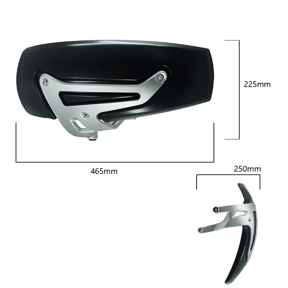 Серебряное заднее крыло для мотоцикла брызговик Hugger BMW R1200GS Adv R1200 GS LC Adventure R 1200GS