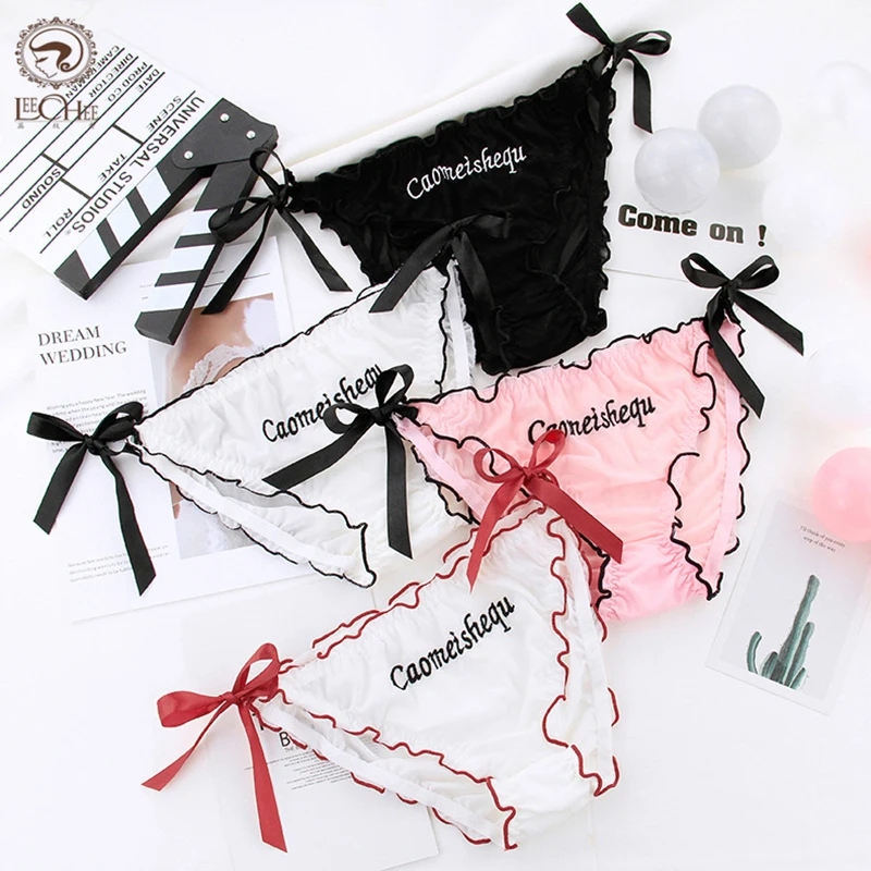 

Mesh Briefs Sexy Underwear Women Bind Panties Women Pink Panties Lingerie Ropa Interior Femenina Fashion Transparent Embroidery