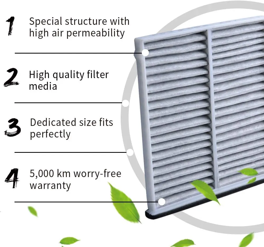Partsworld воздушный фильтр салона для Mazda 3 2014 2018/Mazda 6 2017/Mazda CX 5 2013 2017 замена OEM: KD45 61