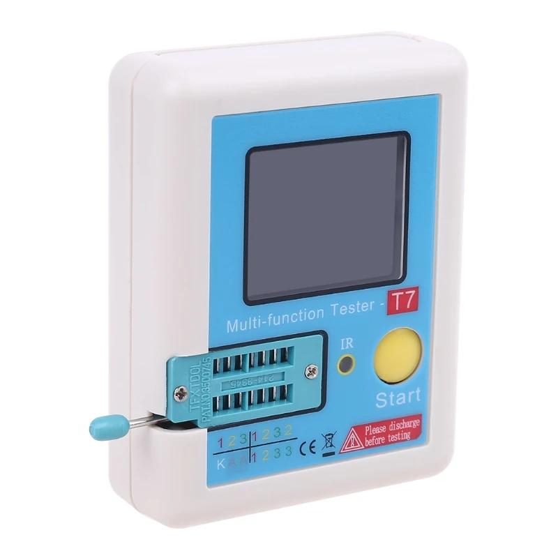 

LCR-T7 High Speed Transistor Tester Full Screen Graphic Display Multi-function R2JF