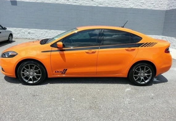 

Для 1 комплекта/4 шт Dodge Дротика в полоску