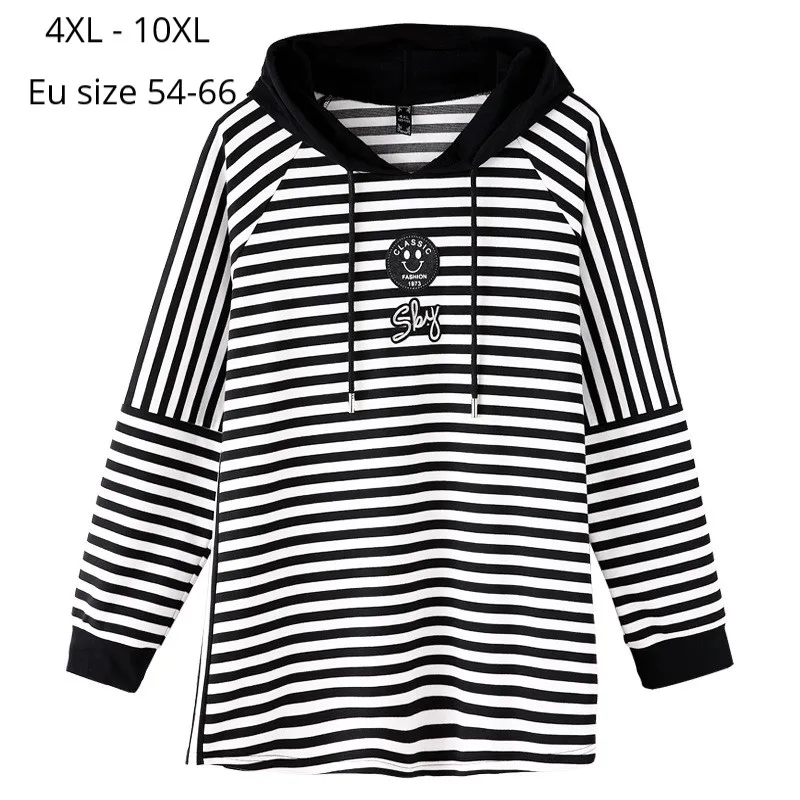 Женская Весенняя Толстовка с длинным рукавом черная белая |