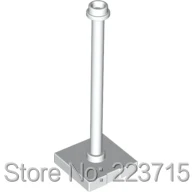 * Стандартный с ножкой 2x2x5*20 шт., деталь для блока просвещения «сделай сам», No.98549, совместимая с другими сборными элементами