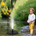 2021 Топ hone Декоративный Солнечный насос, 1,4 Вт автономный Плавающий Солнечный водяной насос для ванной с птицами фонтан для сада спринклер товары дл