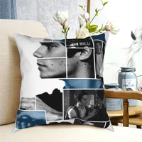 new 2021 teen wolf pillowcase printing fabric cushion cover decorative pillow case cover home zippered 4545cm