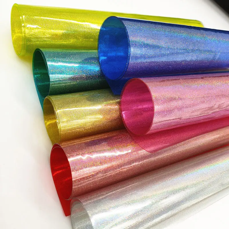 Прозрачная Водонепроницаемая однотонная голограмма A4 20*33 см синтетическая ПВХ