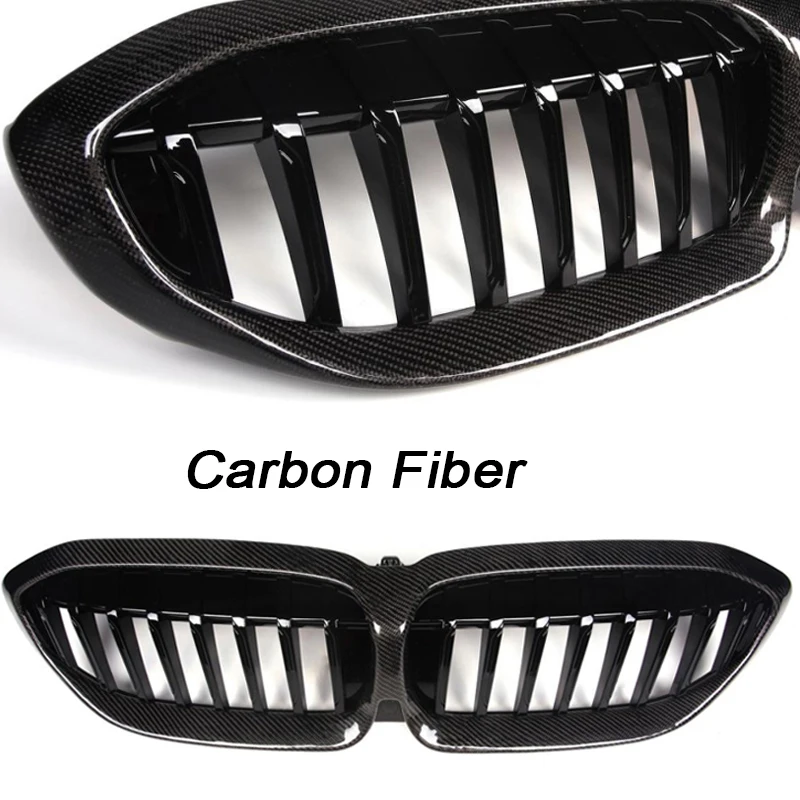 Карбоновые/черные передние бамперы гоночные грили почтальонки для BMW G20 G21 G28 3