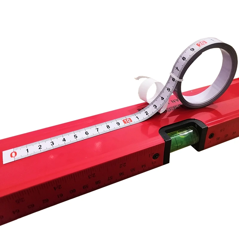 Самоклеящаяся лента для торцовочной пилы измерительная подложка из стали дерева