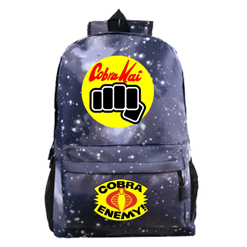 

Большой дорожный рюкзак Cobra Kai для мужчин и женщин, многофункциональная сумка для мальчиков и девочек