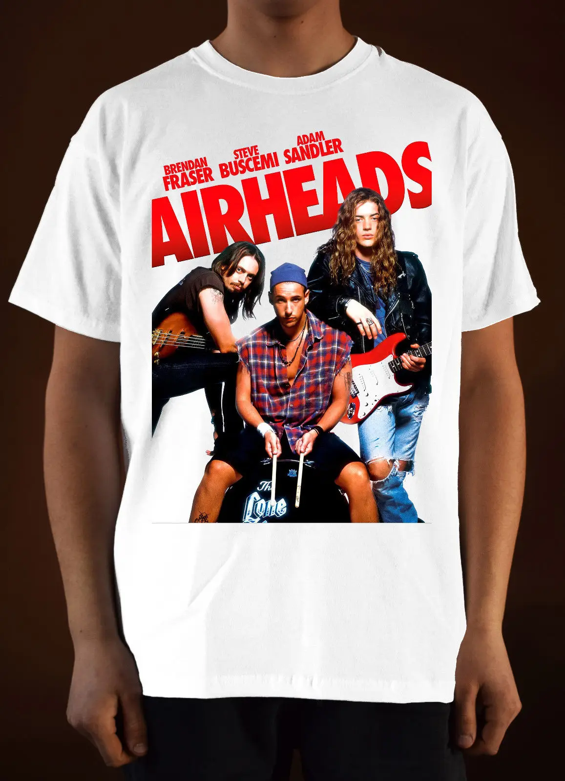 Постер для фильма airhead. 2 Adam Sandler футболка (белый) S-3XL Мужская Топы с коротким