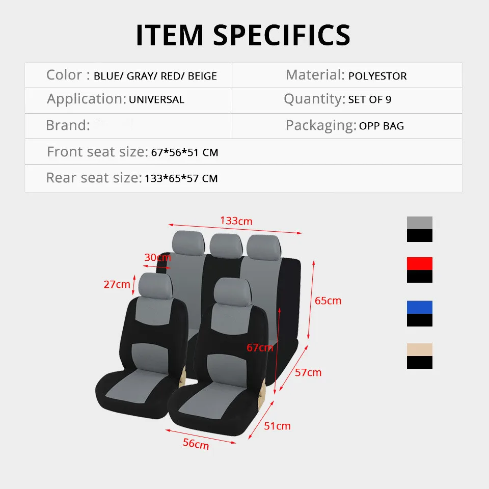комплектная губчатая полиэфирная подушка для сиденья автомобиля пригодна