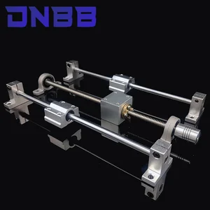 t8 lead screw pitch 2mm lead 8mm length 200mm 800mmoptical axis od8mm kp08 bearing bracket bracket sk8 3d printer parts free global shipping