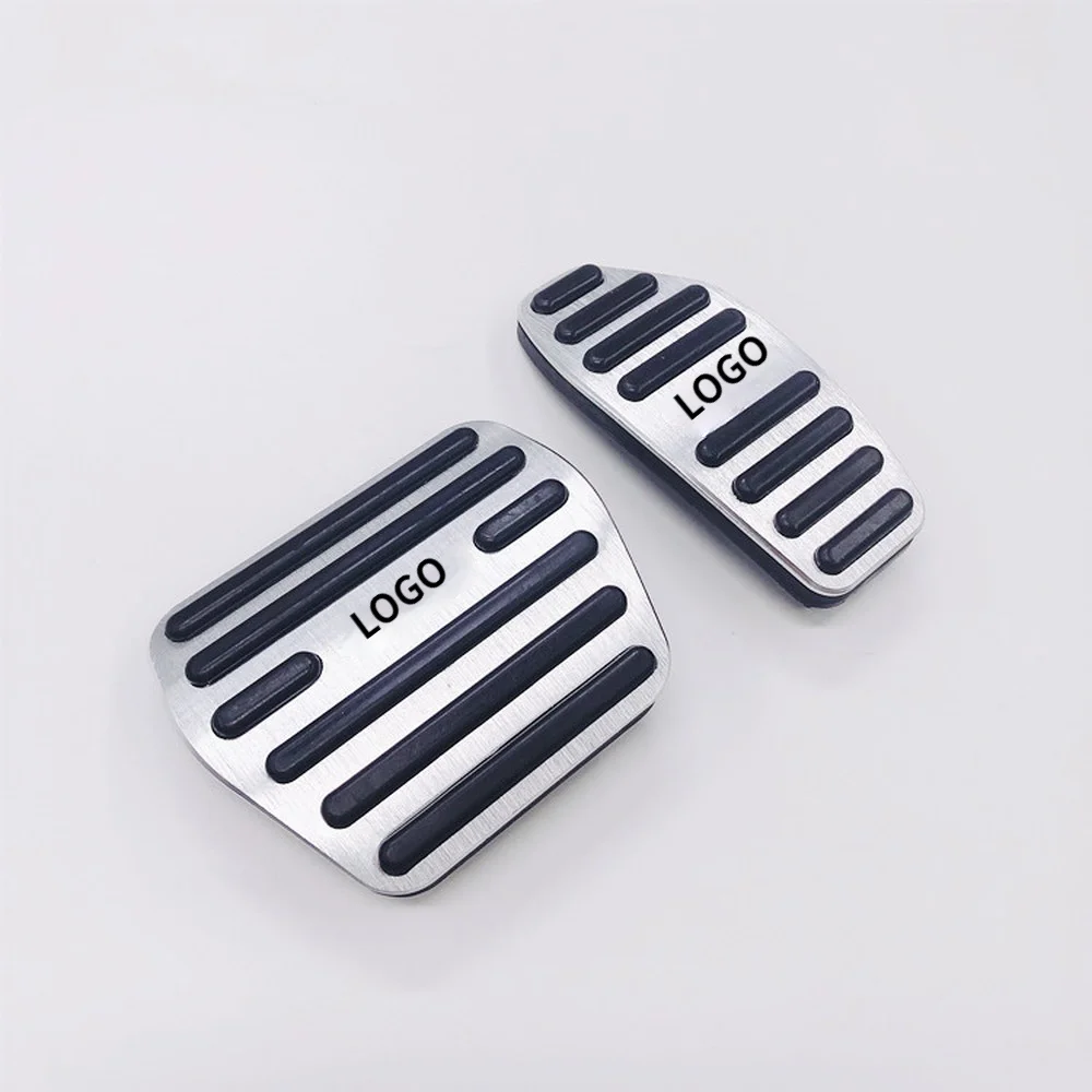 

Aluminum Alloy Car Accelerator Fuel Brake Pedals Clucth Foot Pedal Cover For Nissan Qashqai j11 2014-2018 2019 2020 Accessories
