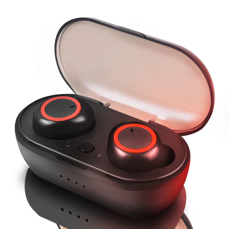 TWS Bluetooth 5,0 наушники беспроводные наушники Кнопка управления стерео наушники громкой связи спортивные наушники подходят для всех телефонов
