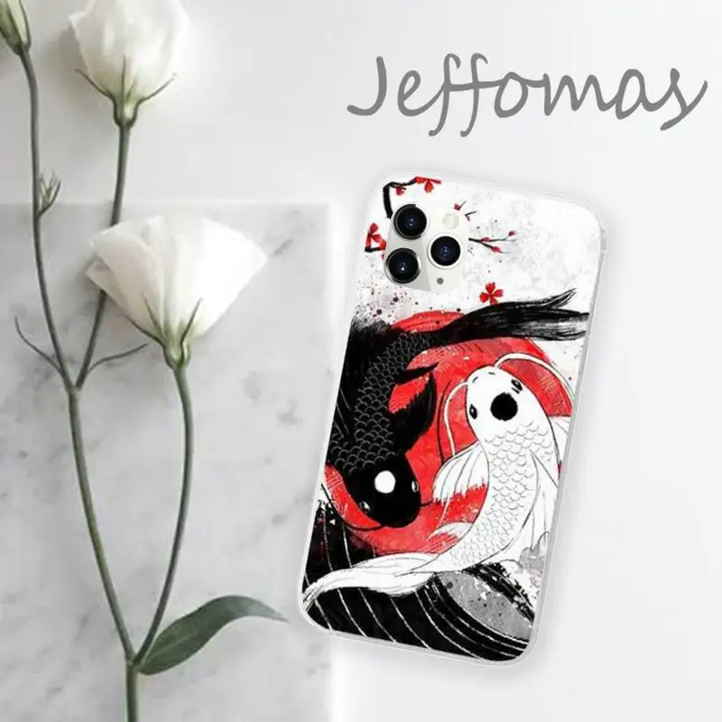 

Retro animal fish Phone Case Transparent for iPhone 11 12 mini pro XS MAX 8 7 6 6S Plus X 5S SE 2020 XR