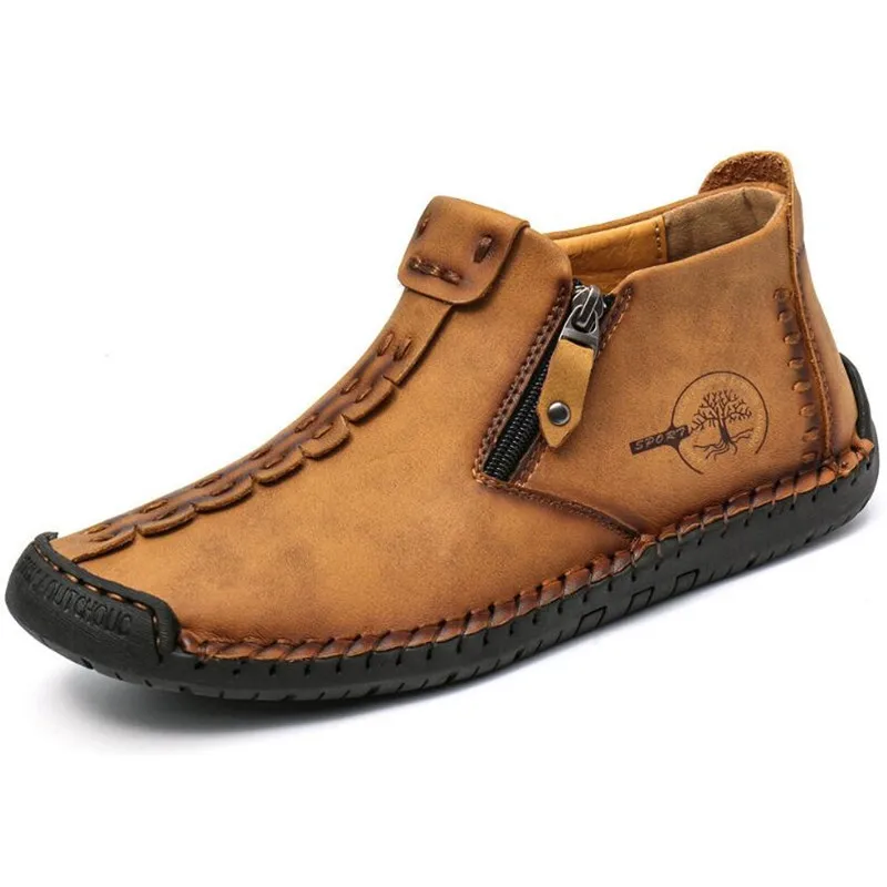 

Designer sports leather men's leather shoes new fashion men's platform sneakers comfortable casual running men's shoes loafers