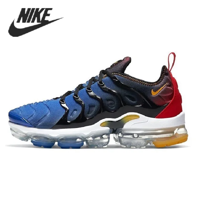 Кроссовки Nike Air VaporMax Plus TN мужские и женские, Аутентичные дышащие  уличные кроссовки, красные, черные, 36-45 - купить по выгодной цене |  AliExpress