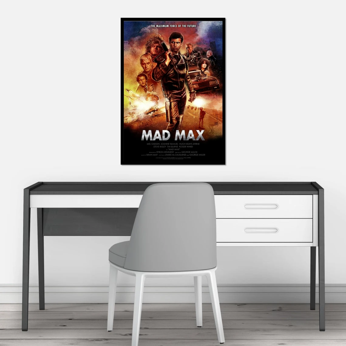 Безумный Макс постер фильма настенная живопись украшение дома (без рамки)