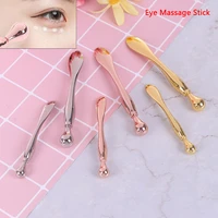 1pcs sleeping eye mask spatula face lift eye massager beauty tools dark circles eye cream divided scoop massage stick