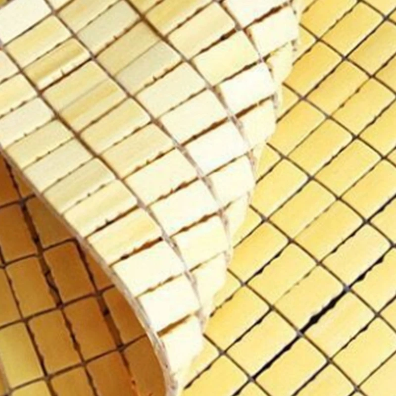 

Bamboo Cushion Summer Breathable Cool Cushion Mahjong Seat Car Cushion Square Home Office Cushion 39*39cm