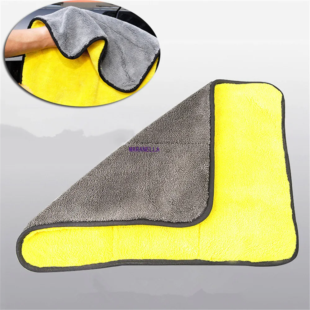 

10pcs Extra Soft 30x60CM Car Wash Microfiber Towel Car Cleaning Drying Cloth Car Care Cloth Detailing Car WashTowel Never Scrat